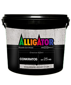 ALLIGATOR CONKRATOS AGREGA GRİ 25KG