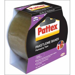 [PATTEX-KB] PATTEX KOLİ BANDI 45MMX40MT ŞEFFAF